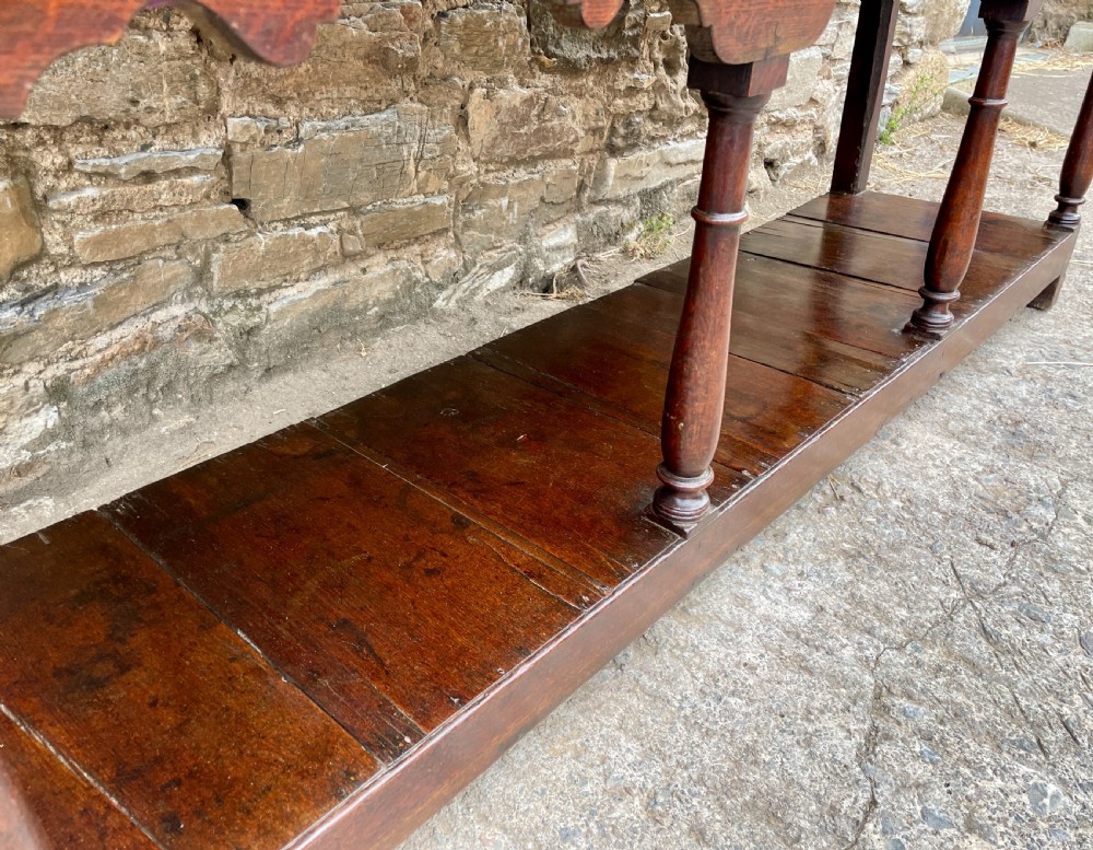 Georgian Oak Potboard Dresser View XI