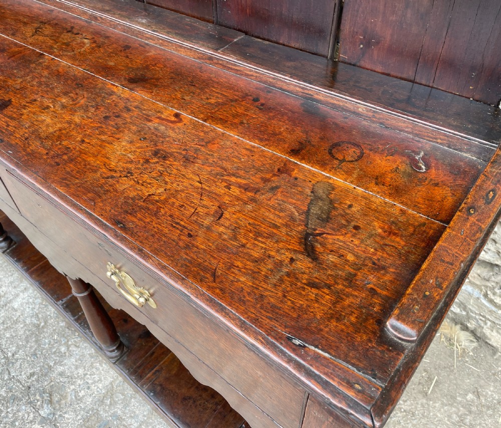 Georgian Oak Potboard Dresser View XV