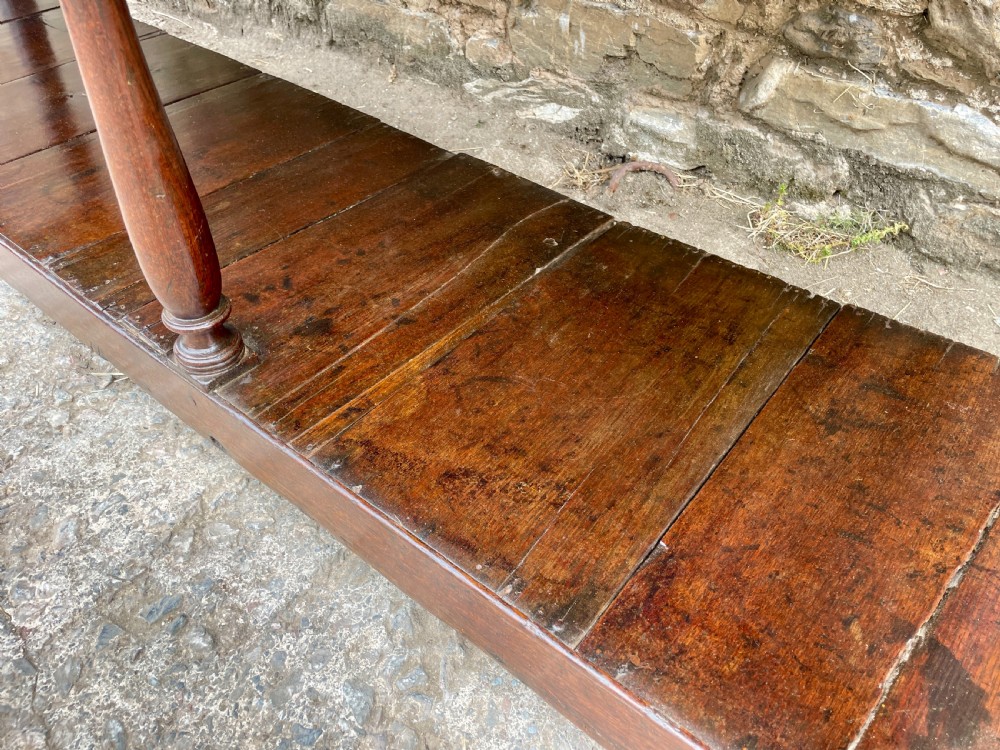 Georgian Oak Potboard Dresser View XVI