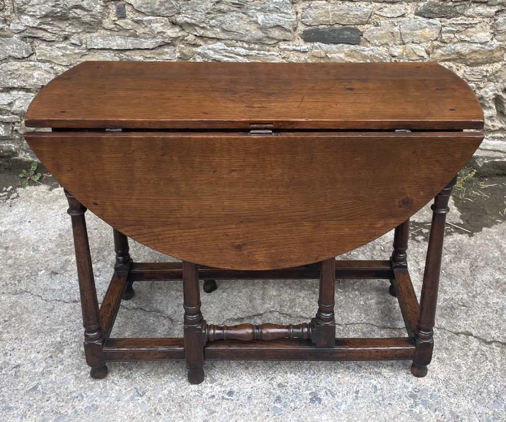 Small 18th Century Oak Gateleg Table
