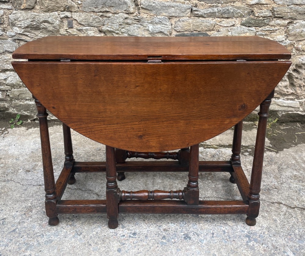 Small 18th Century Oak Gateleg Table View II