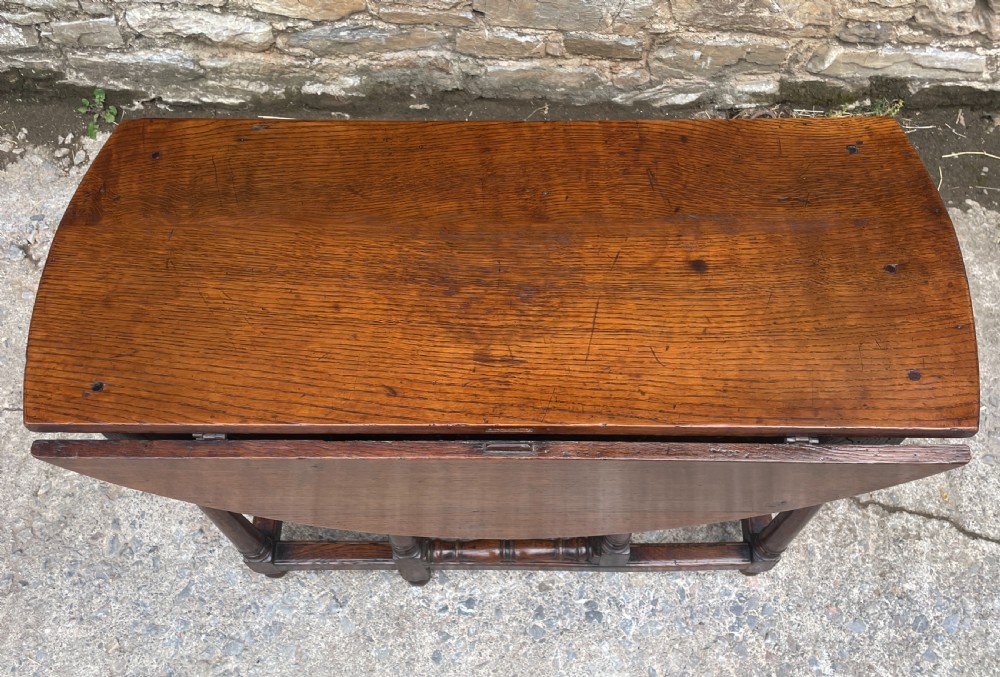 Small 18th Century Oak Gateleg Table View III