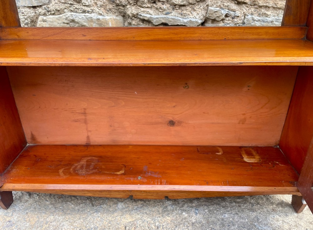 Antique Mahogany Hanging Wall Cabinet  View VII