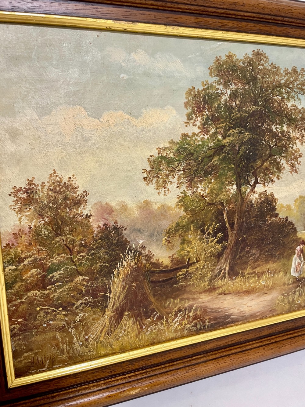 Henry Harris Oil on Canvas View II