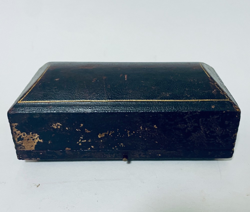 Pair of Victorian Silver Napkin Rings in Box View VIII
