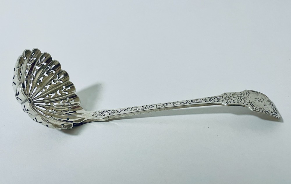 Victorian Silver Sugar Sifter View II