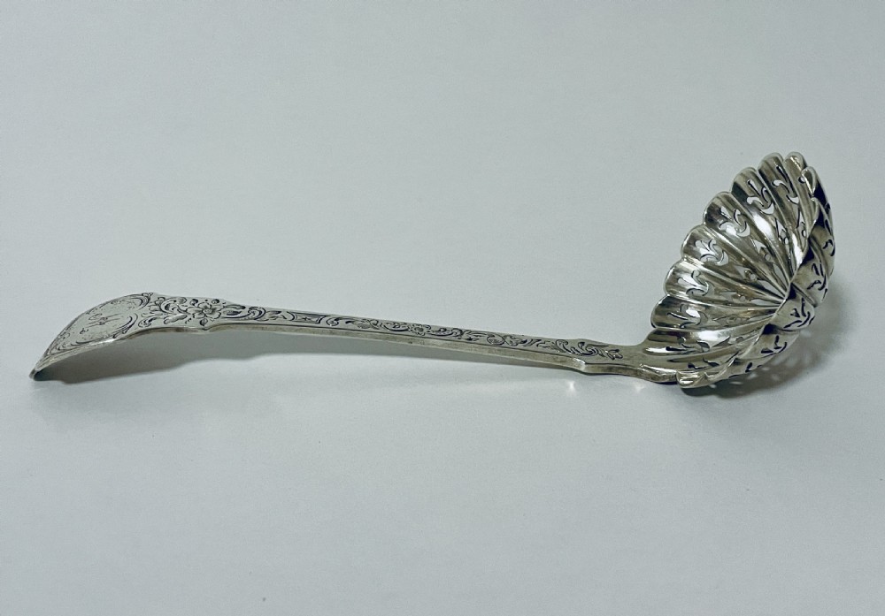 Victorian Silver Sugar Sifter View III