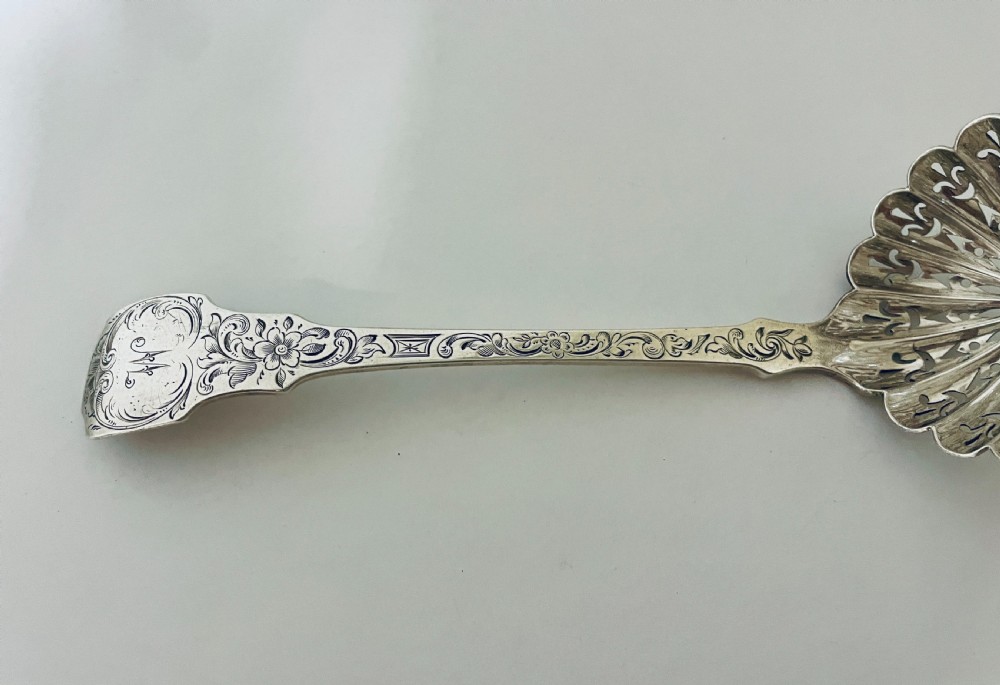 Victorian Silver Sugar Sifter View VII