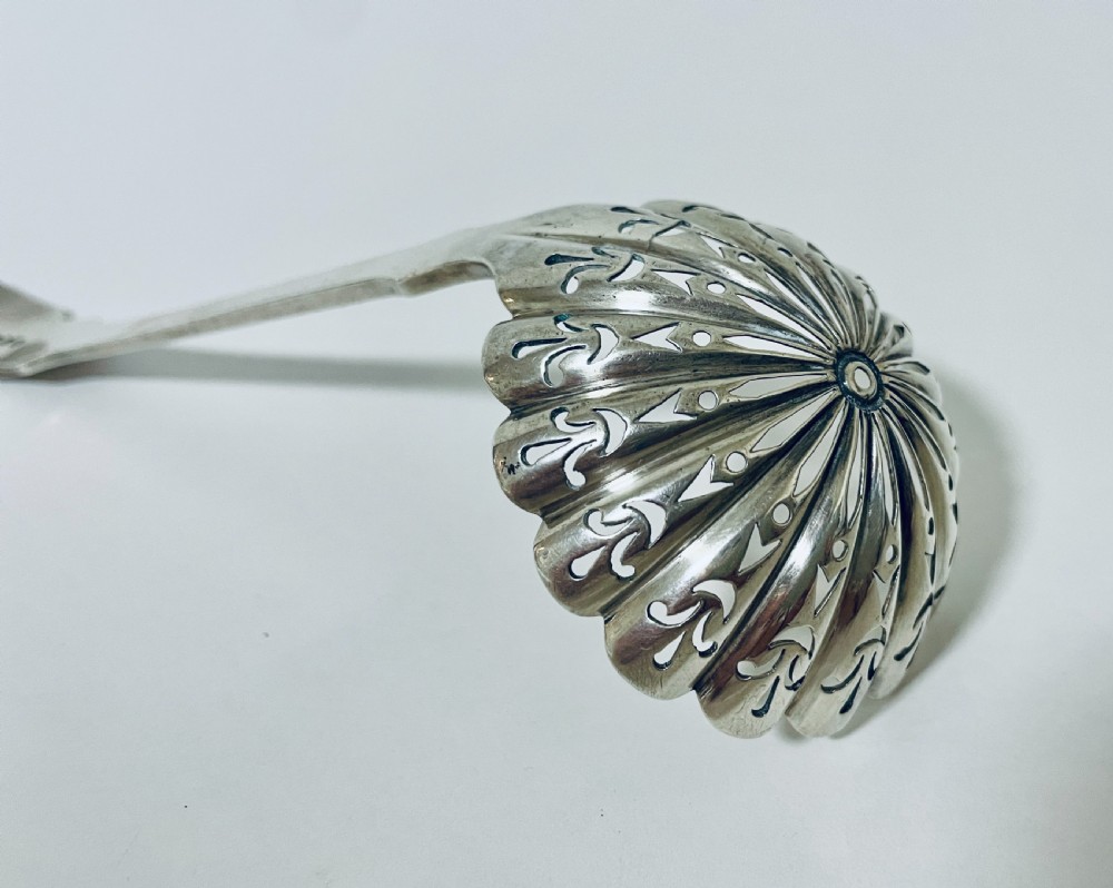 Victorian Silver Sugar Sifter View XII