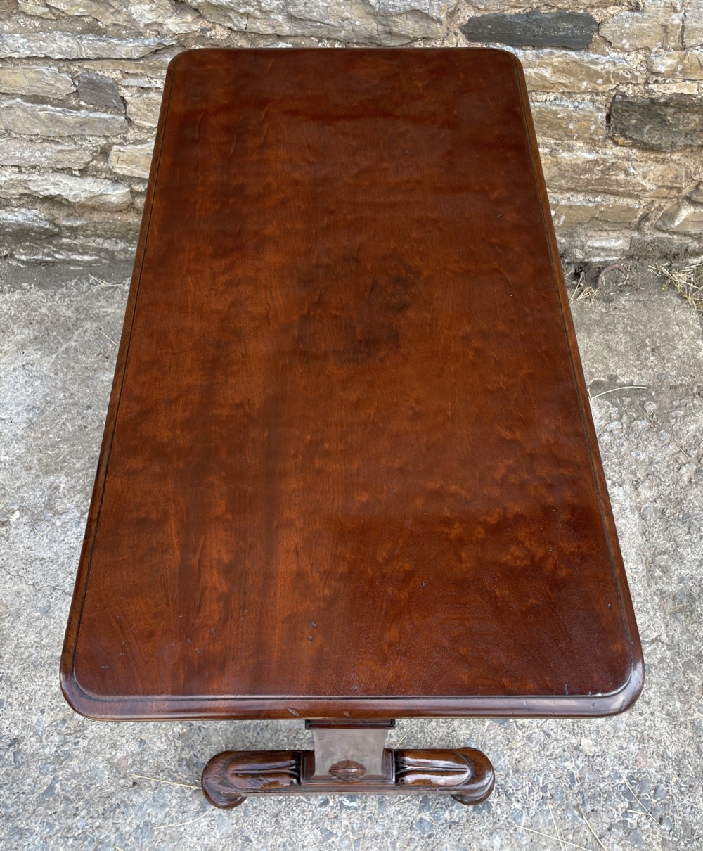Regency Mahogany Console Table View VII