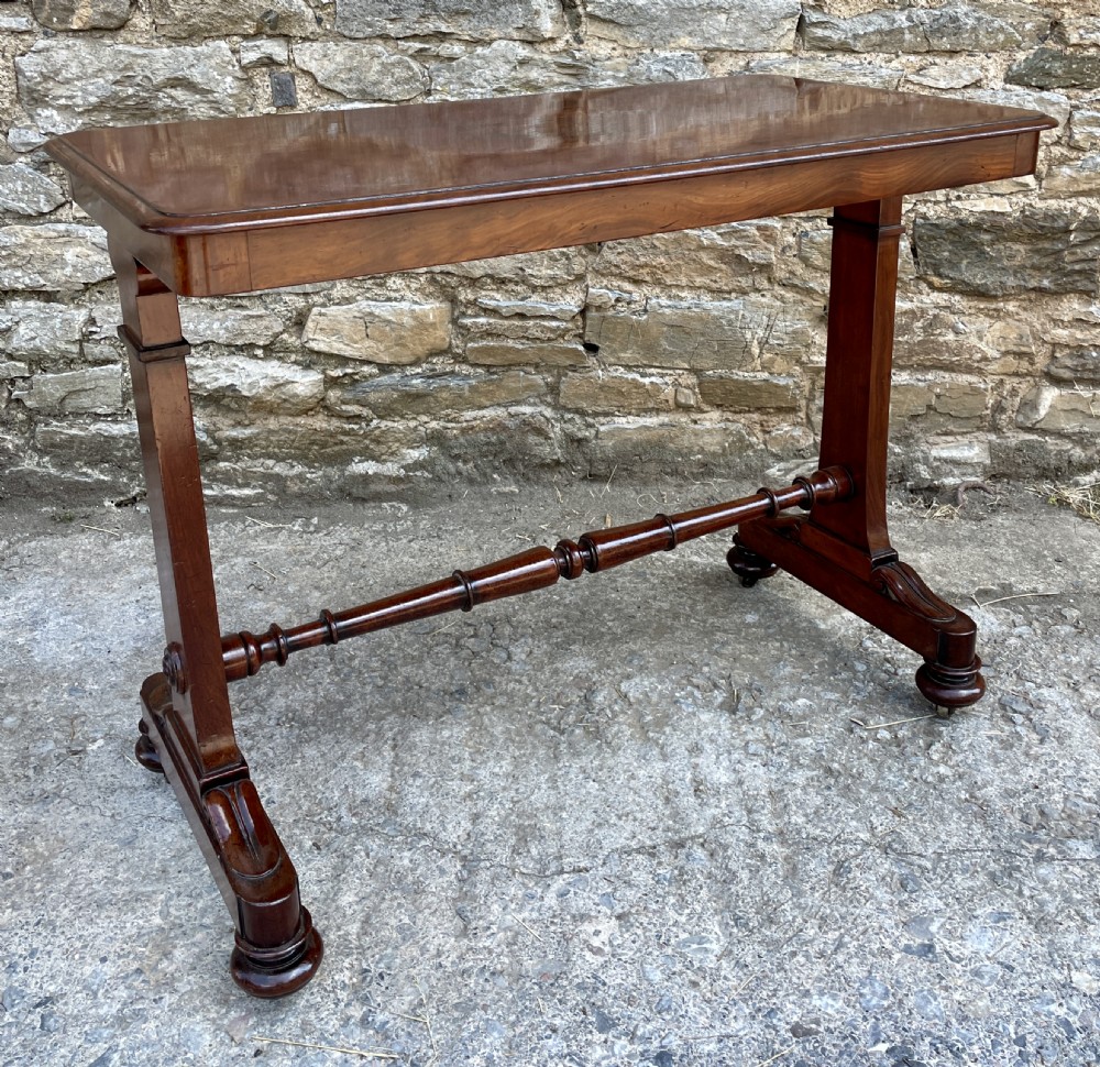 Regency Mahogany Console Table View IX