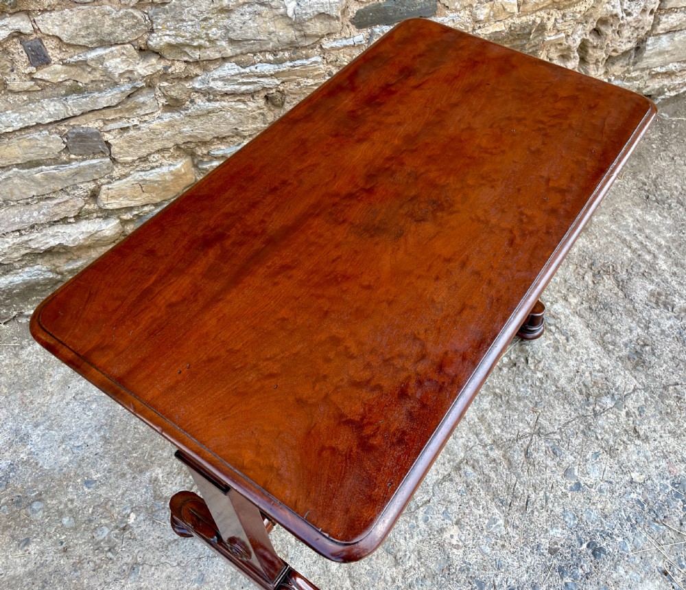 Regency Mahogany Console Table View XII