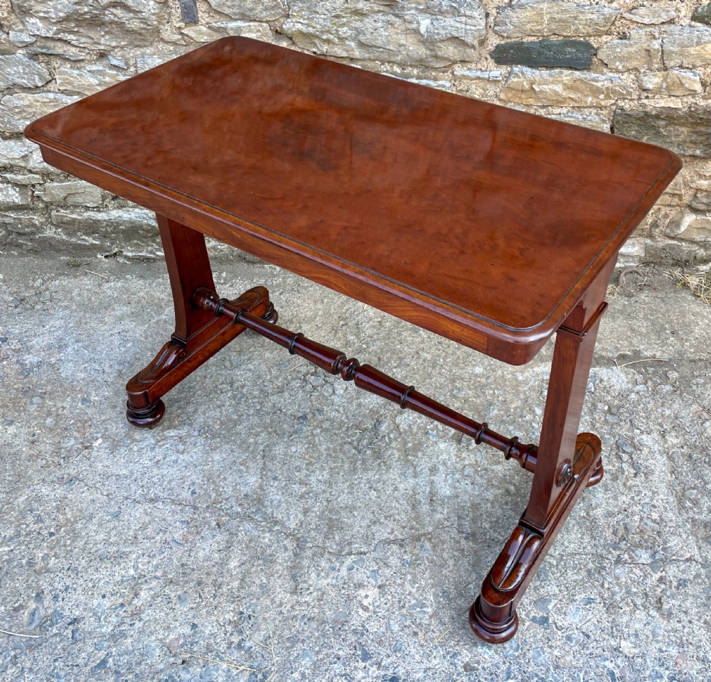 Regency Mahogany Console Table View XIII