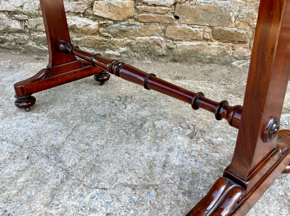 Regency Mahogany Console Table View XV