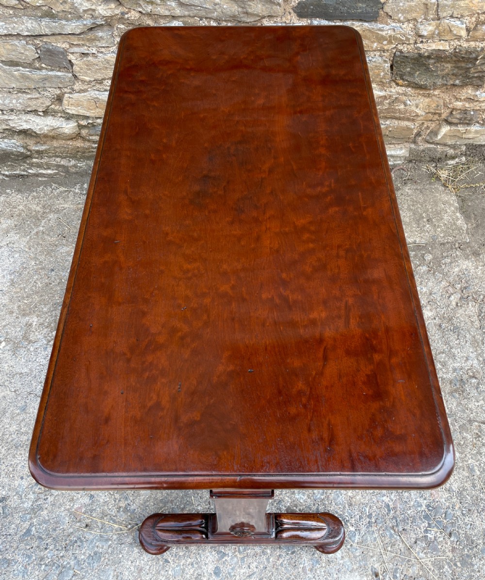 Regency Mahogany Console Table View XVI