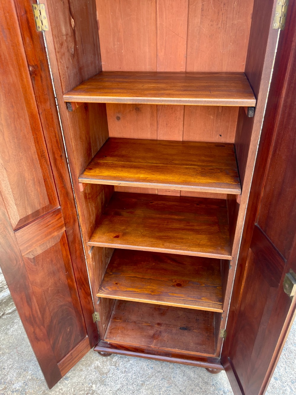Antique Mahogany Estate Cupboard View VI
