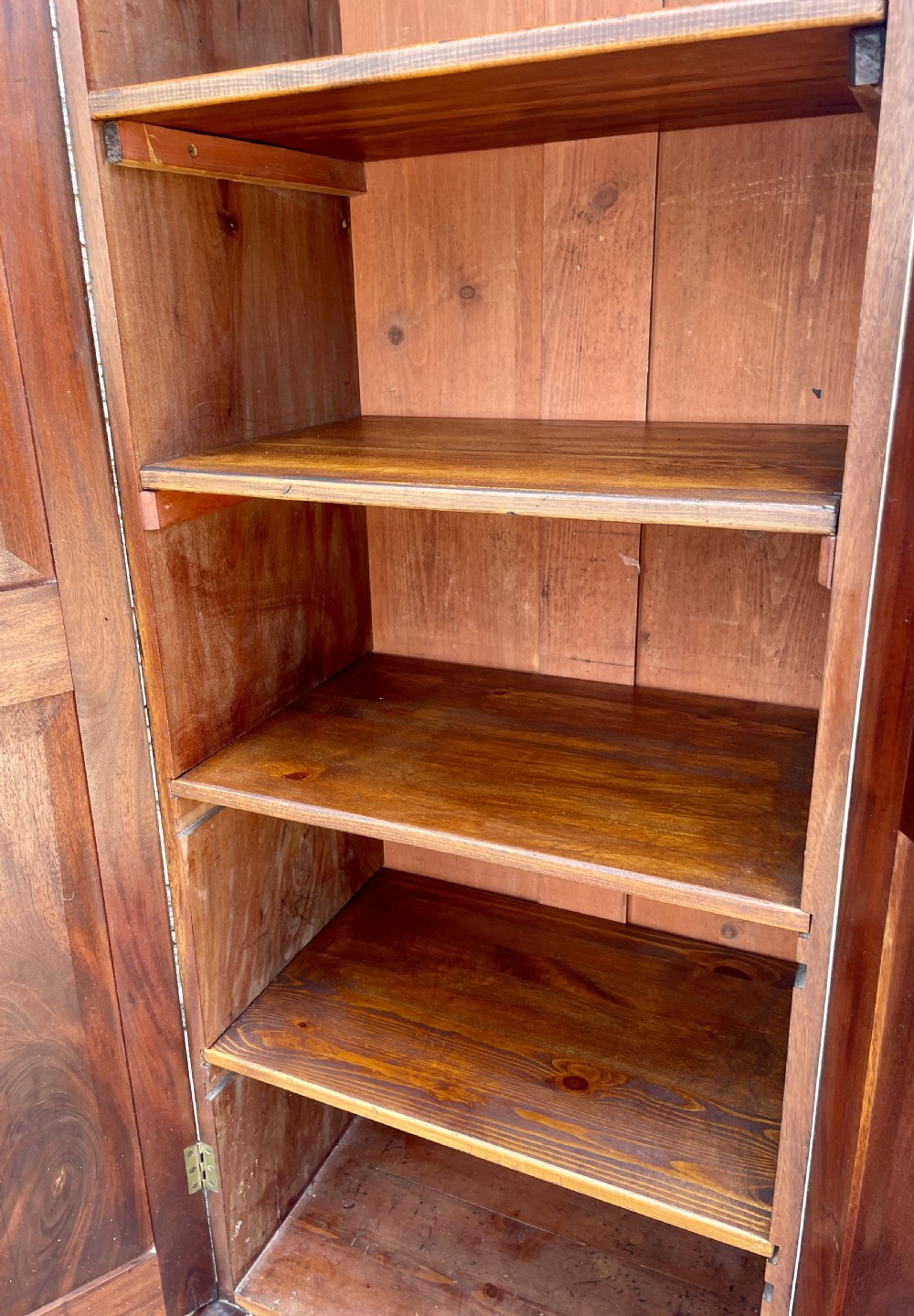 Antique Mahogany Estate Cupboard View VIII