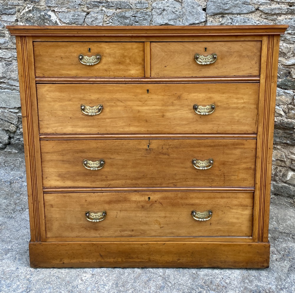 Edwardian Satinwood Chest of Drawers