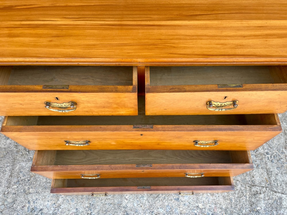 Edwardian Satinwood Chest of Drawers View IX