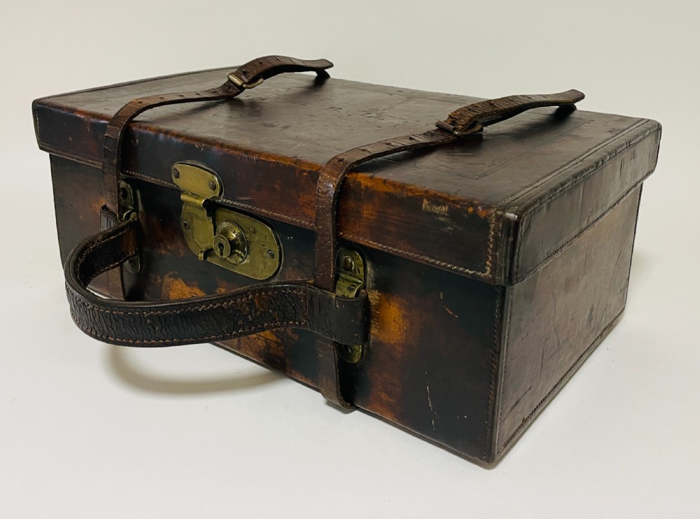 Antique Leather Cartridge Case by Ebrall View III