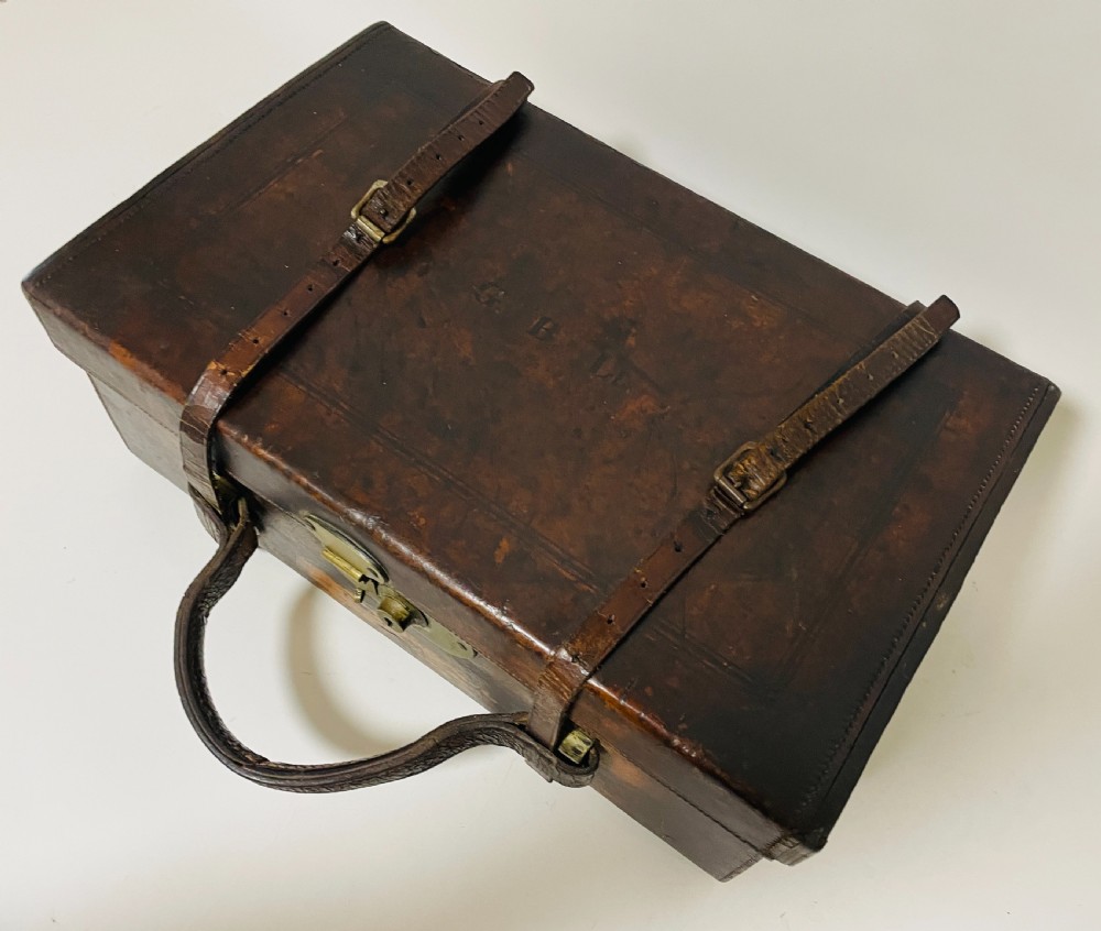 Antique Leather Cartridge Case by Ebrall View XI