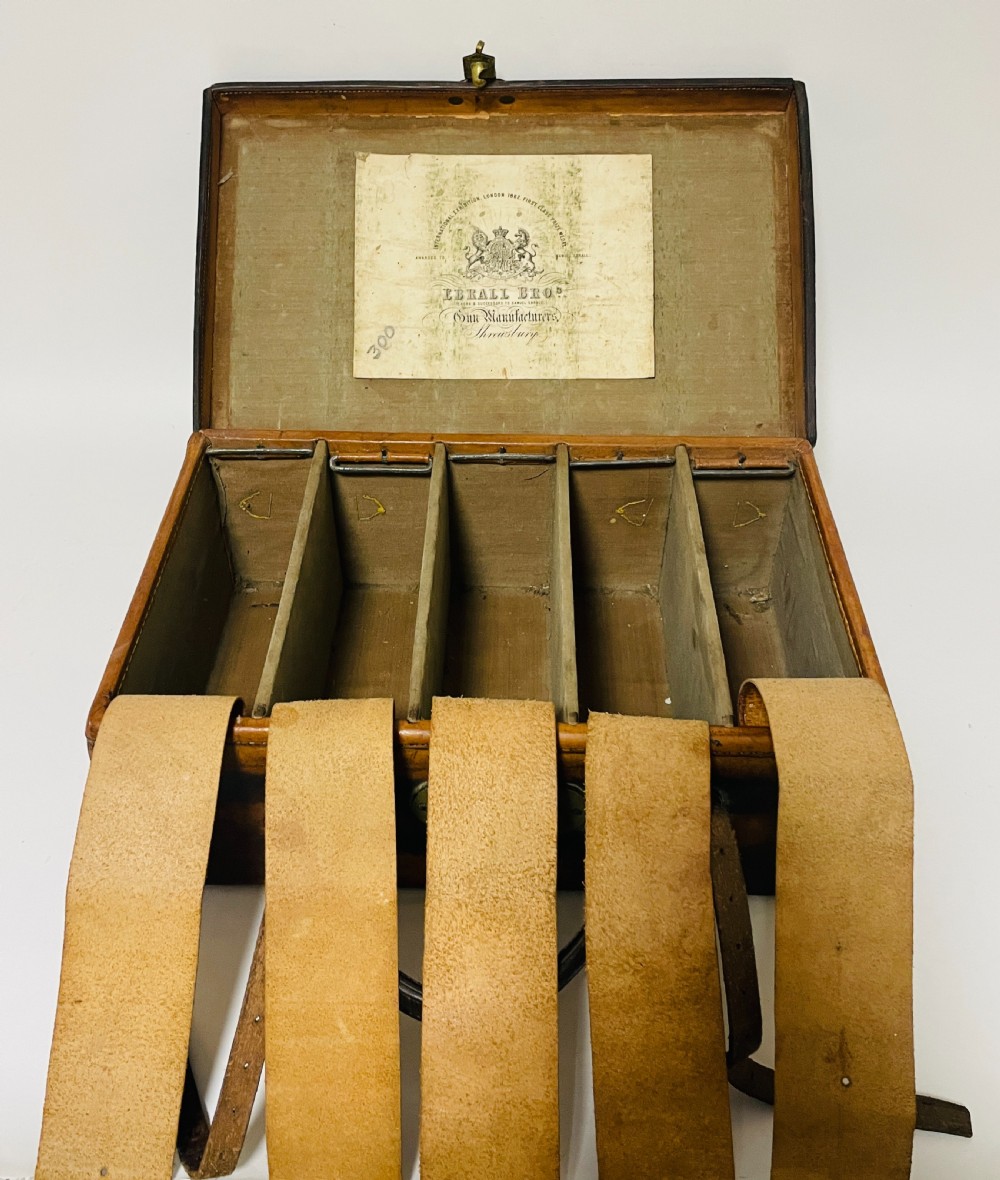 Antique Leather Cartridge Case by Ebrall View XIV