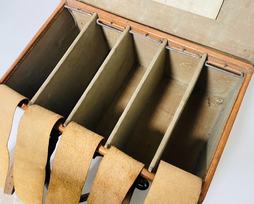 Antique Leather Cartridge Case by Ebrall View XVI