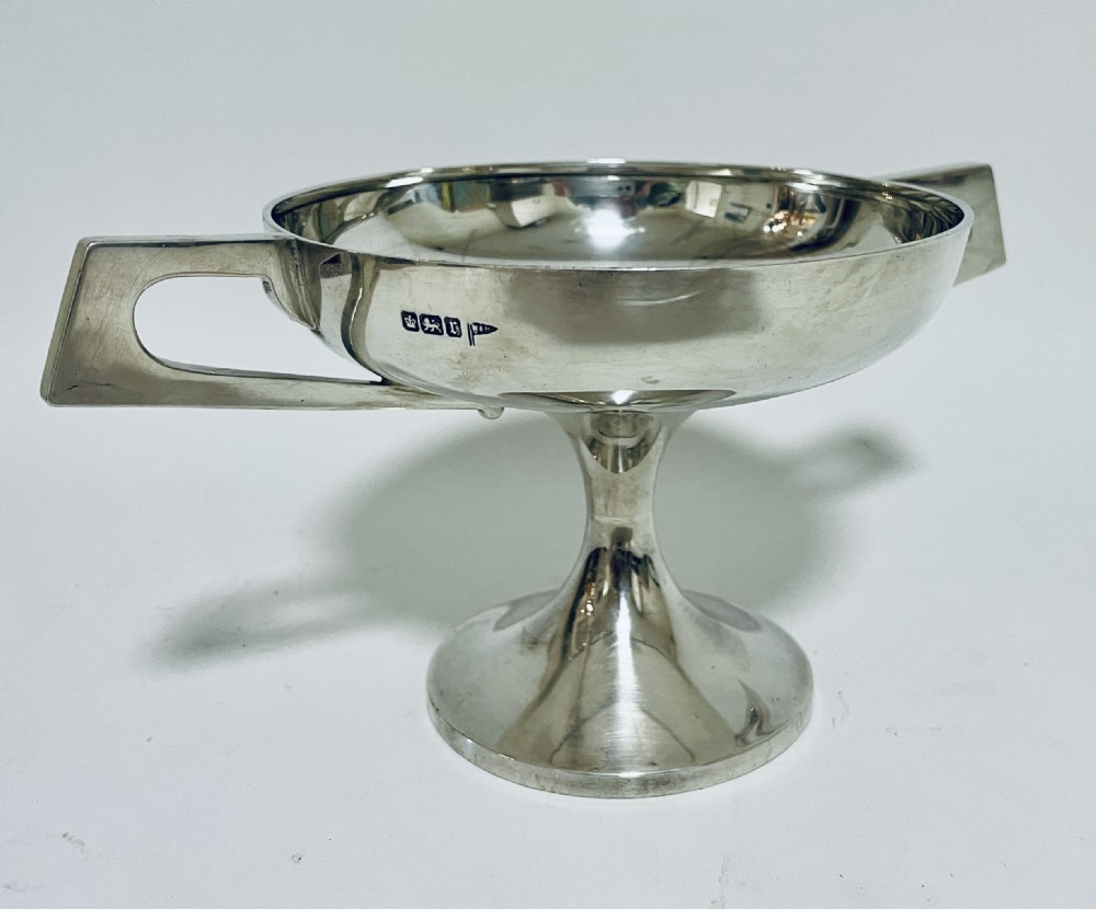 Antique Silver Tazza View II