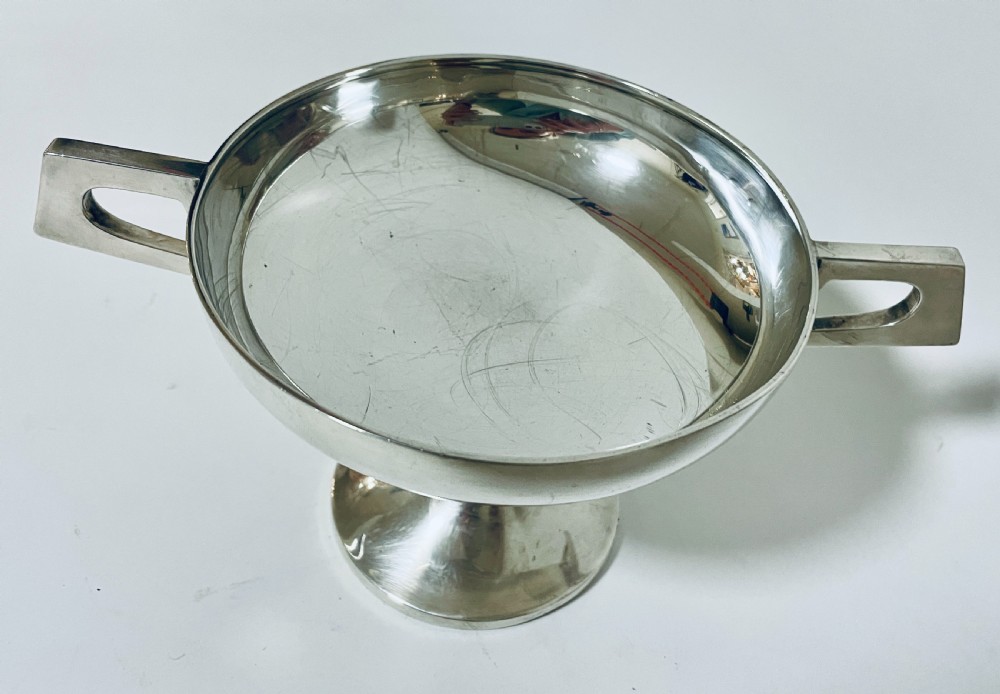 Antique Silver Tazza View IX