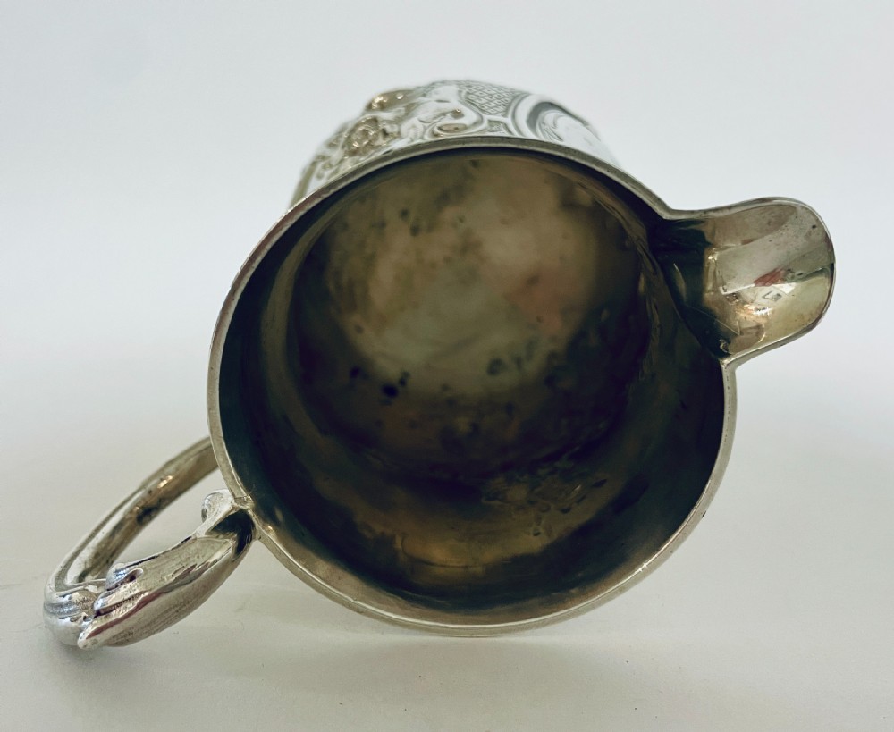 Victorian Silver Christening Cup View X