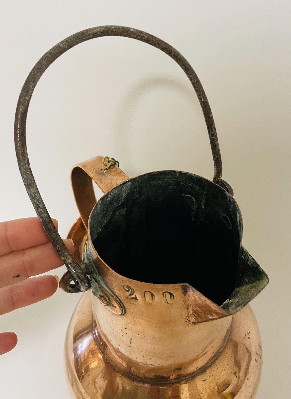 Georgian Copper Pitcher View XIII