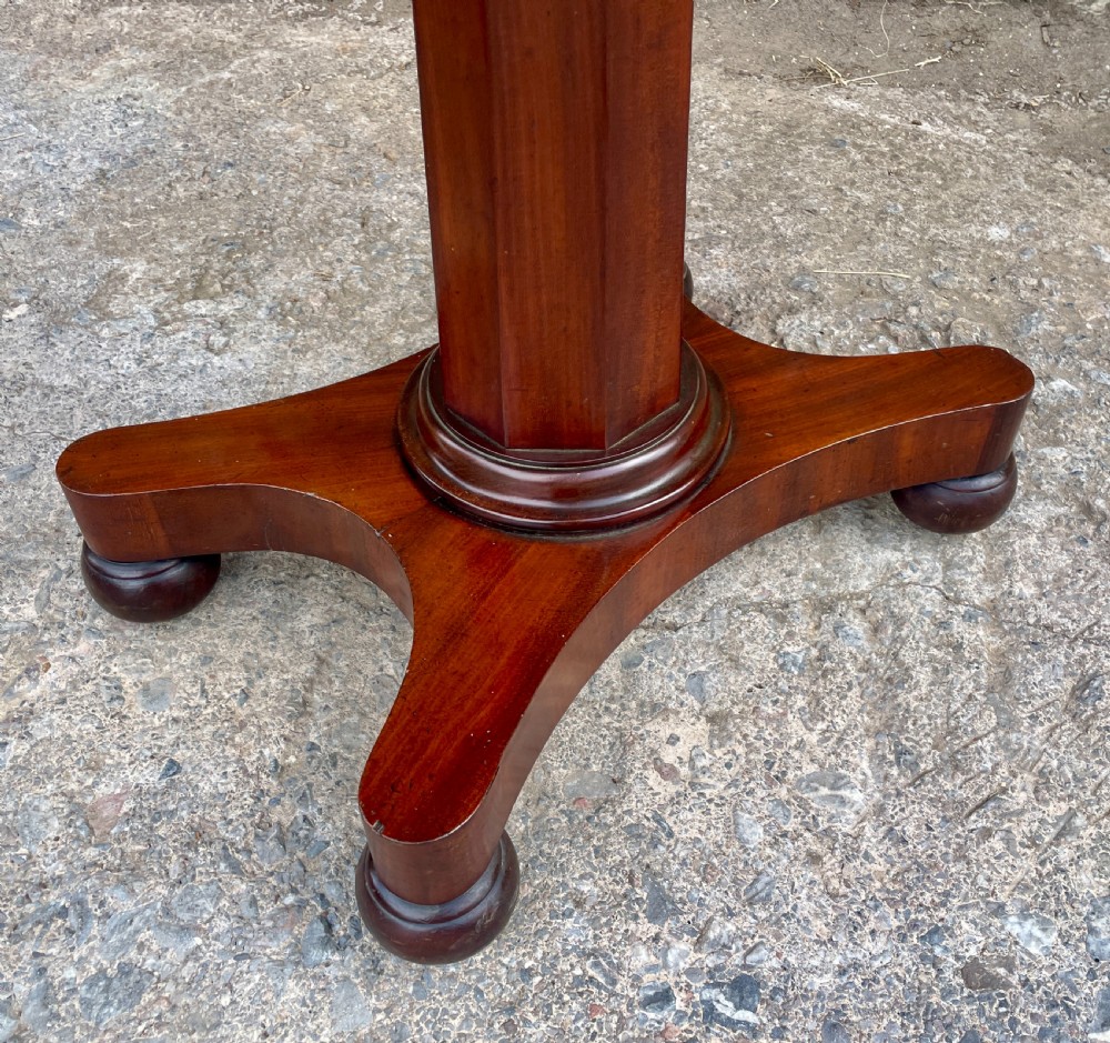 Victorian Mahogany Adjustable Reading Table View VI
