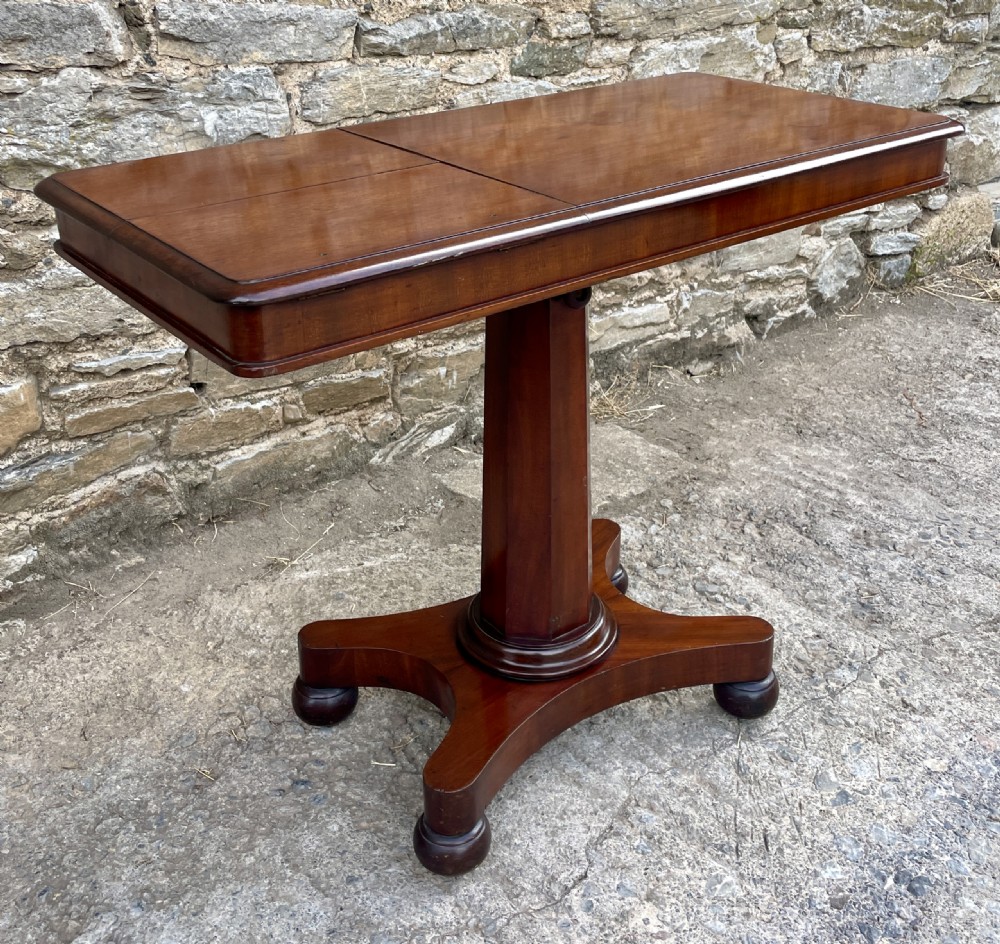 Victorian Mahogany Adjustable Reading Table View XXV