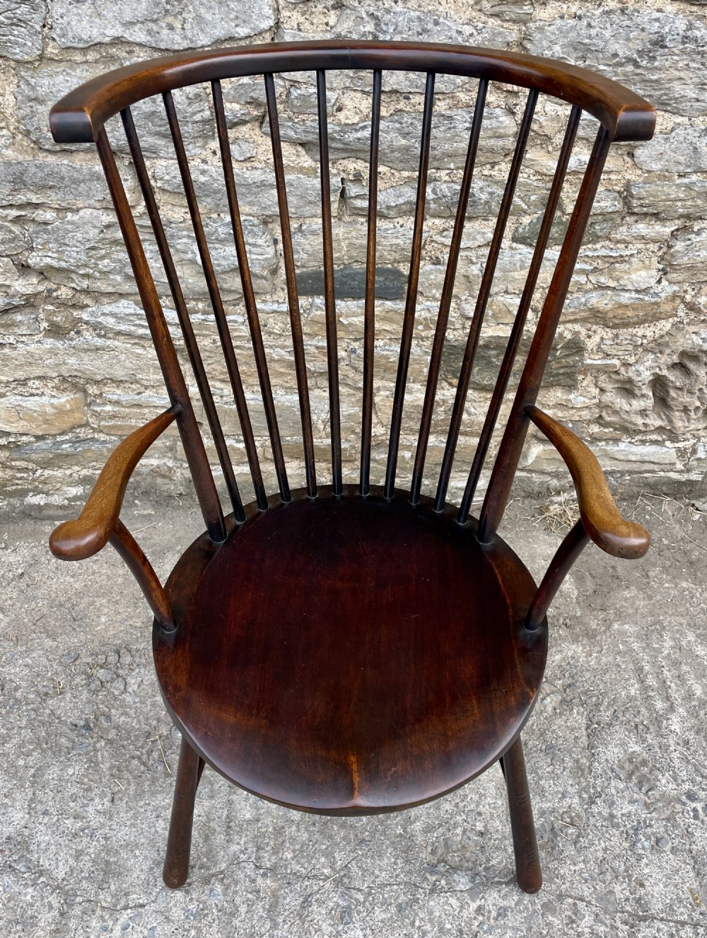 Arts and Crafts Style Windsor Chair View II