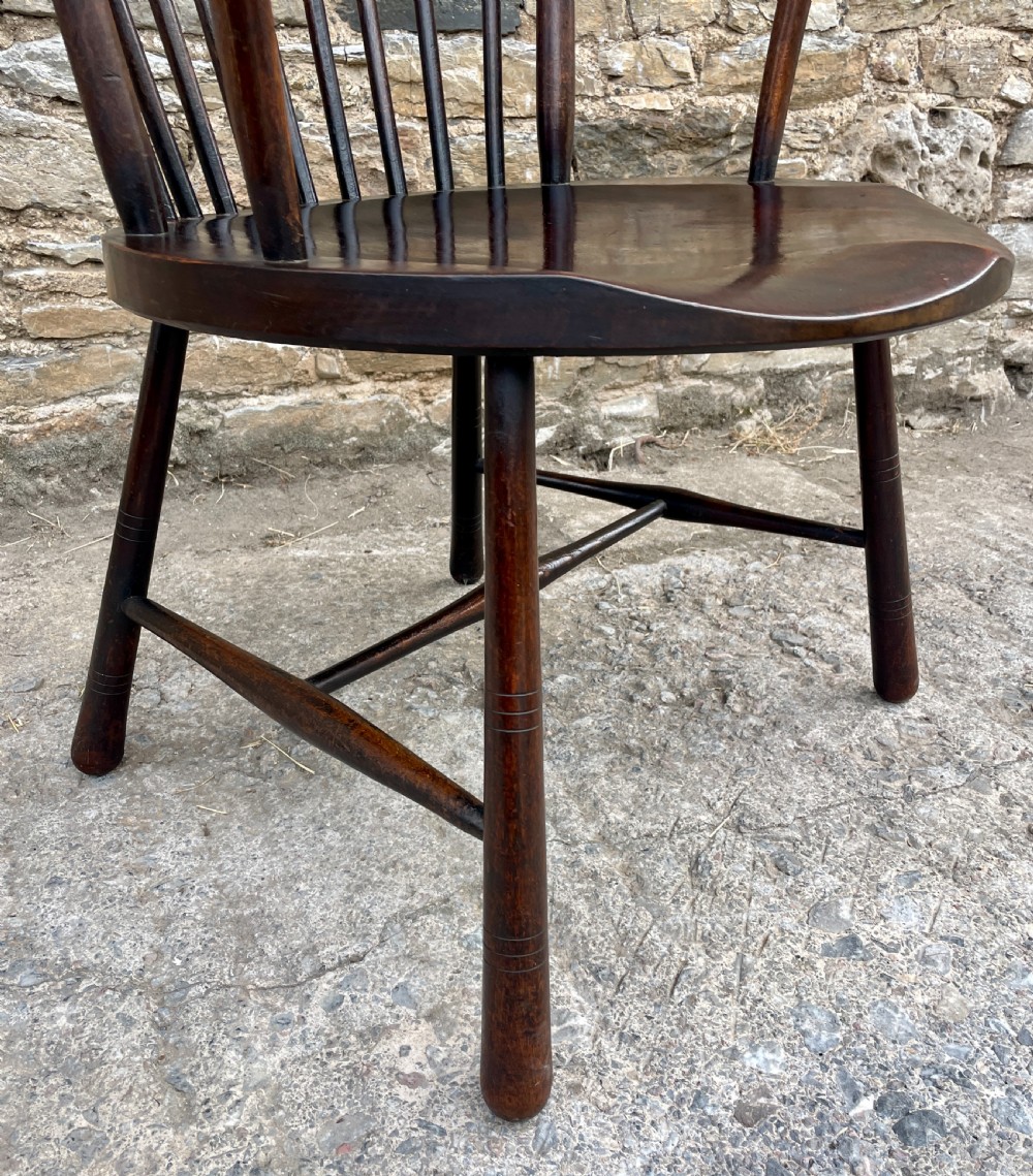 Arts and Crafts Style Windsor Chair View IV