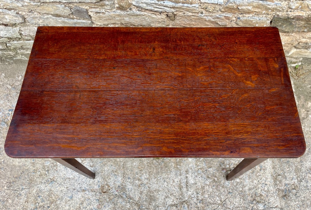 Georgian Oak Side Table View III