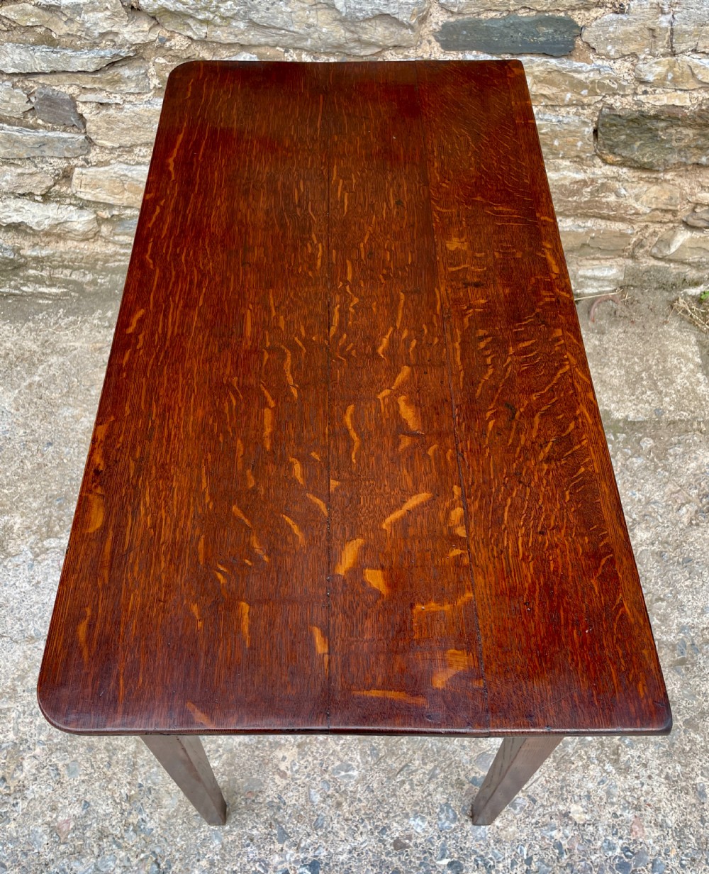 Georgian Oak Side Table View VI