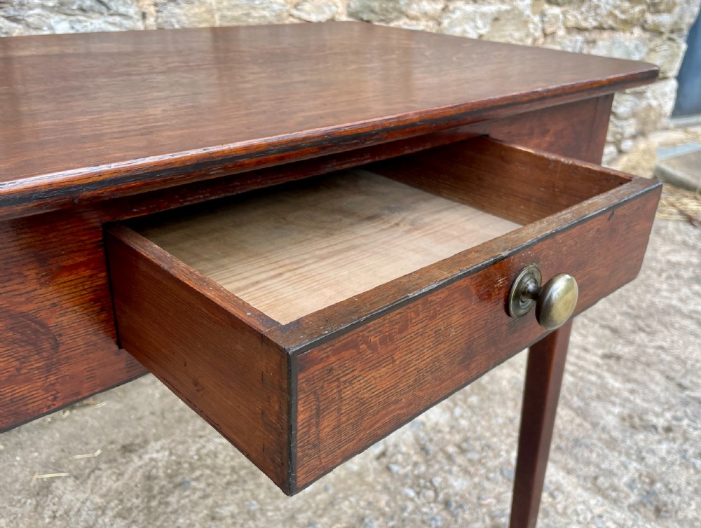Georgian Oak Side Table View VII