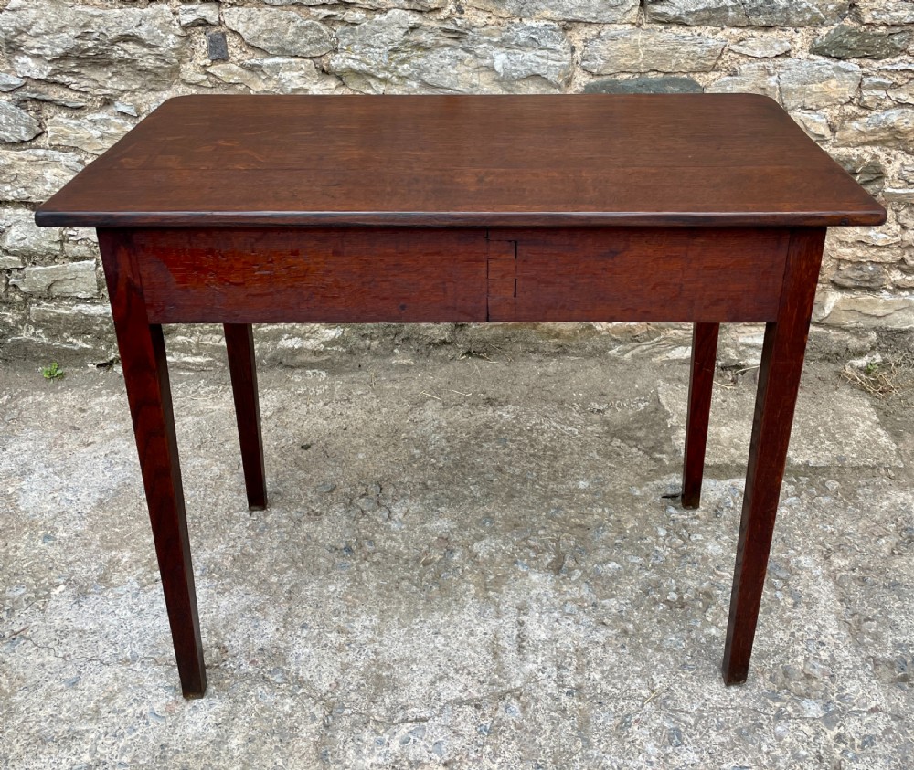 Georgian Oak Side Table View IX