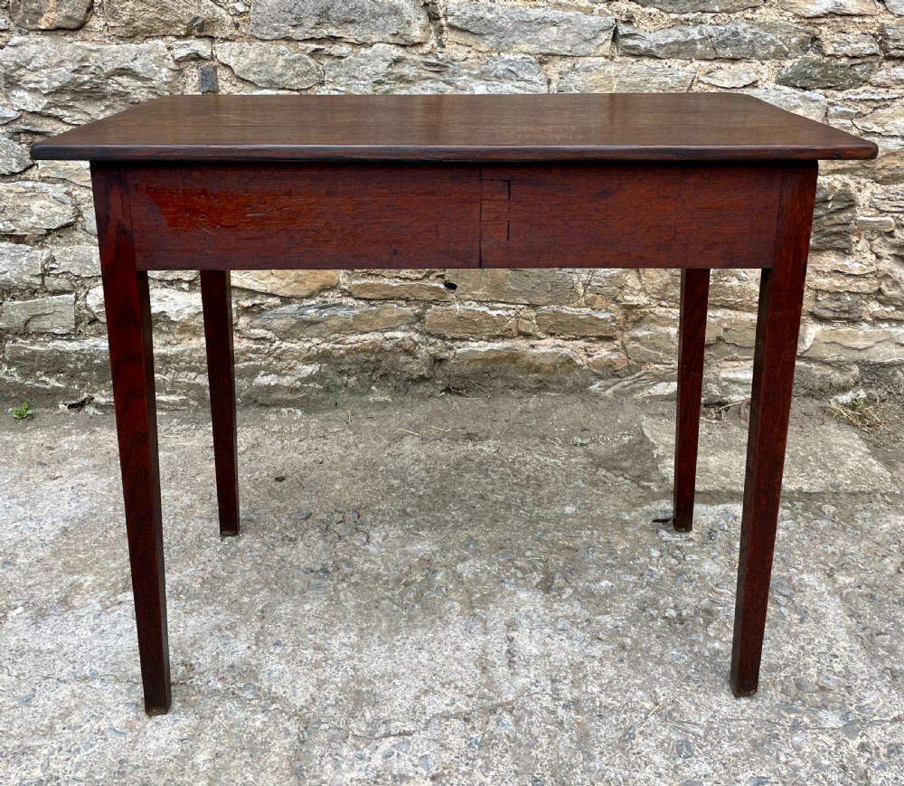 Georgian Oak Side Table View X