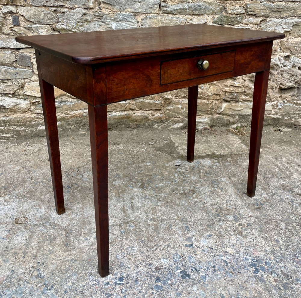 Georgian Oak Side Table View XII