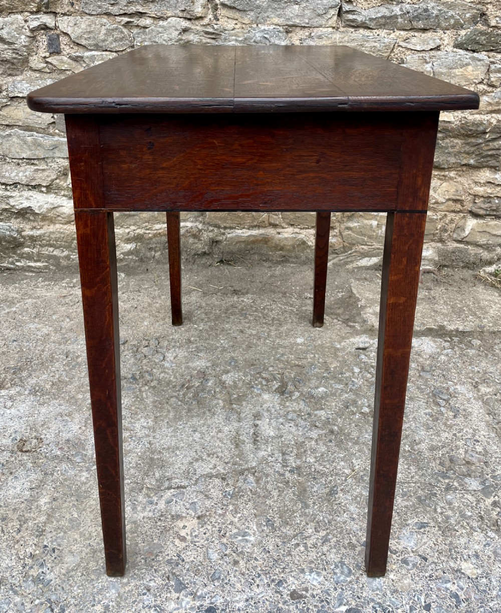 Georgian Oak Side Table View XIV