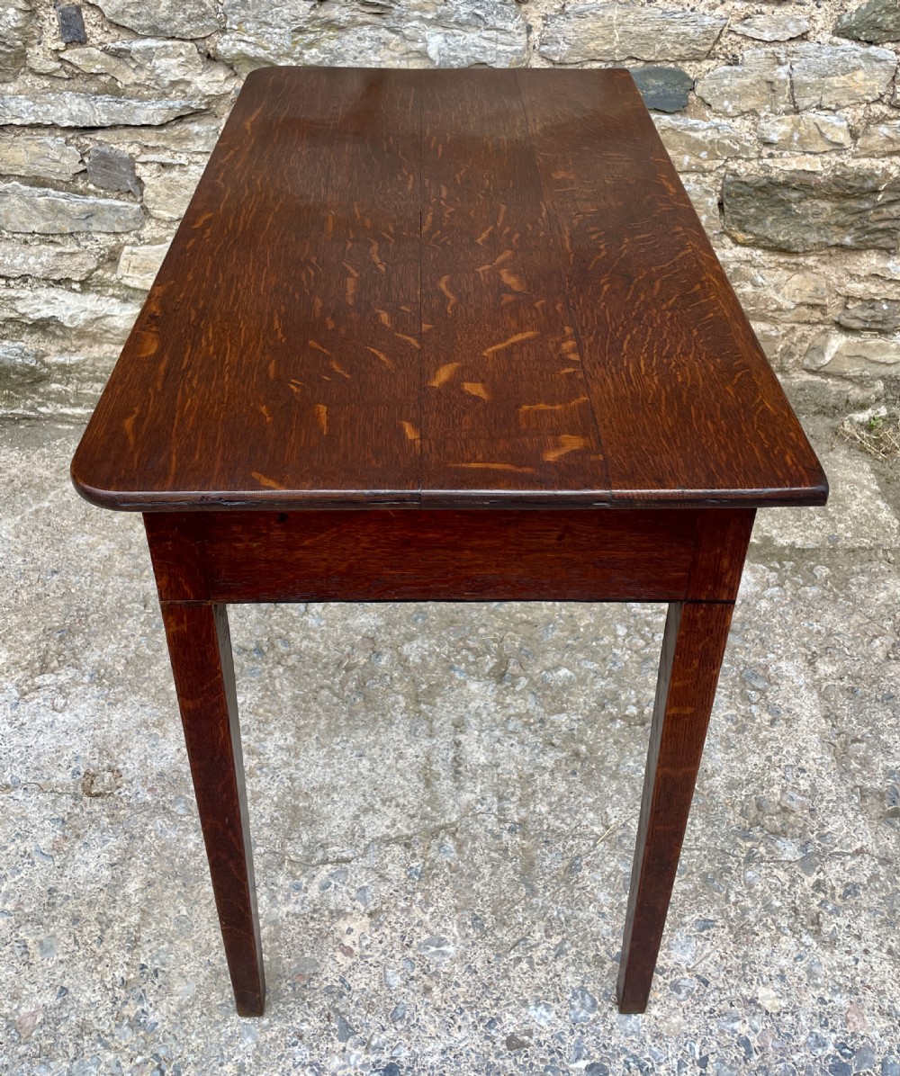 Georgian Oak Side Table View XVII