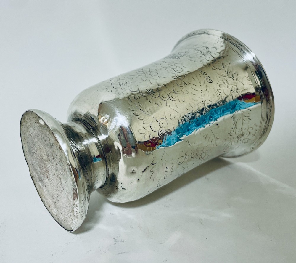 18th Century Silver Beaker View IX