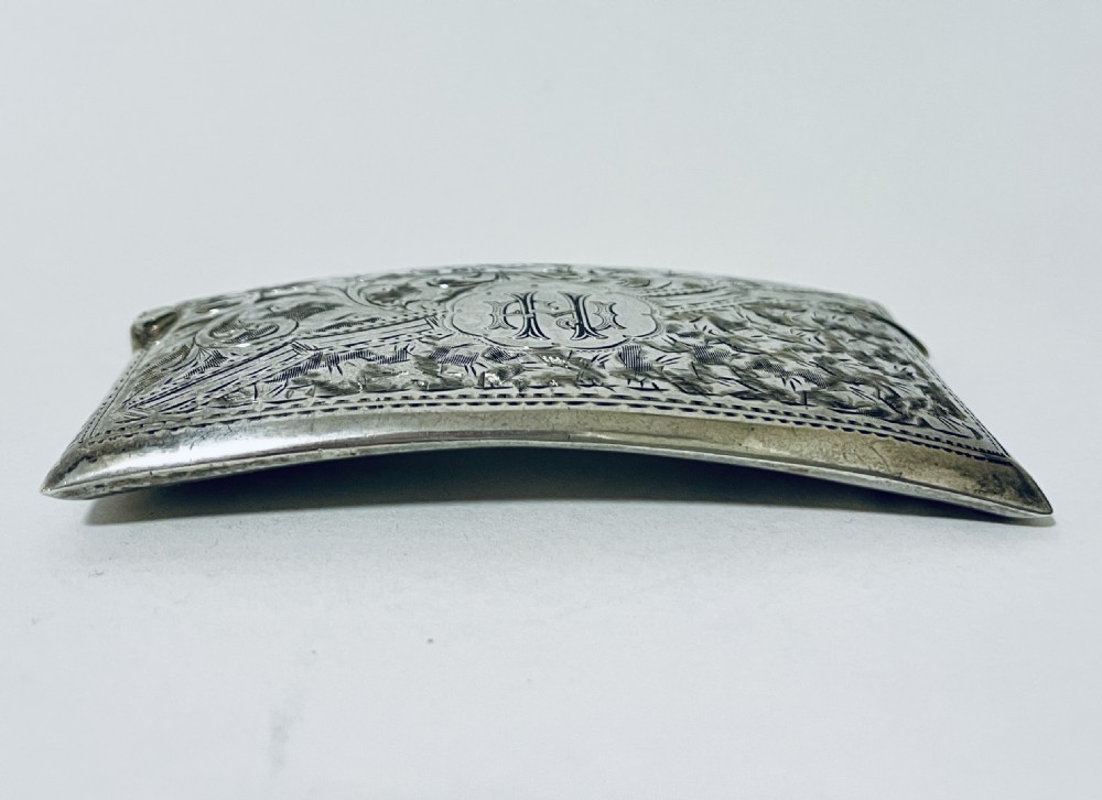 Antique Silver Card Case View V