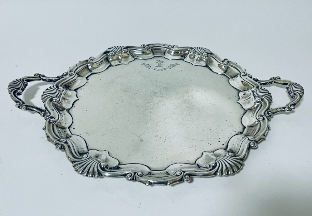 Antique Silver Salver