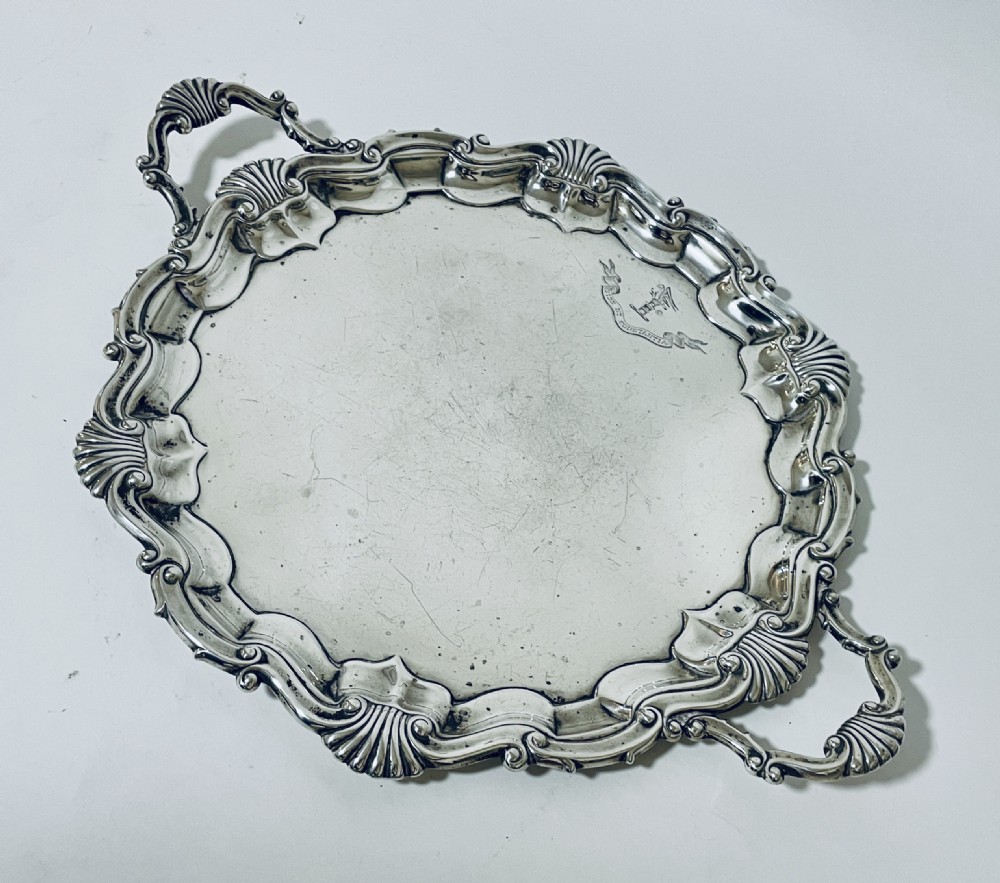 Antique Silver Salver View II