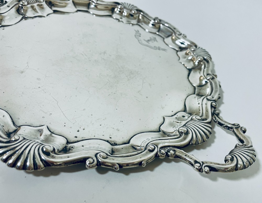 Antique Silver Salver View III