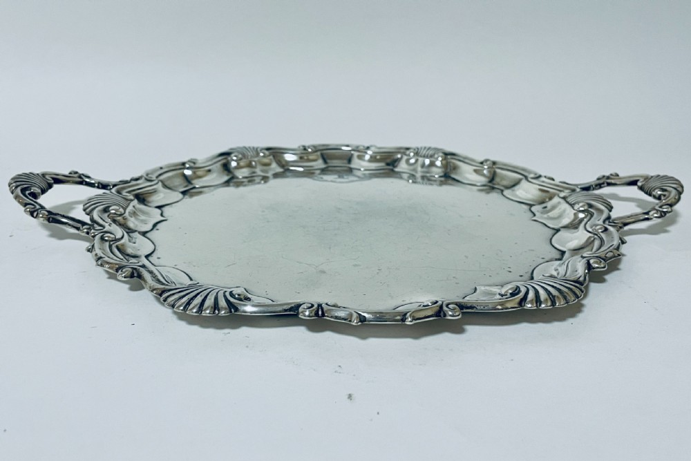 Antique Silver Salver View VI