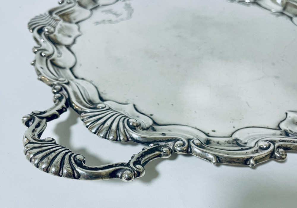 Antique Silver Salver View VII